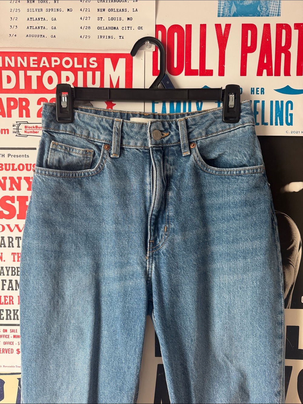 H&M Light Blue Boyfriend Jeans